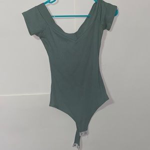 off the shoulder body suit